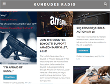 Tablet Screenshot of gundudes.com